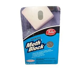 Fuller Brush Co Moth Ball Block Scented 4 oz Use In Hang up Case NOT included